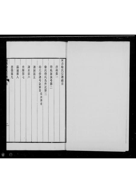 吉林徐氏-永吉徐氏宗谱 [4卷].pdf电子版预览图1