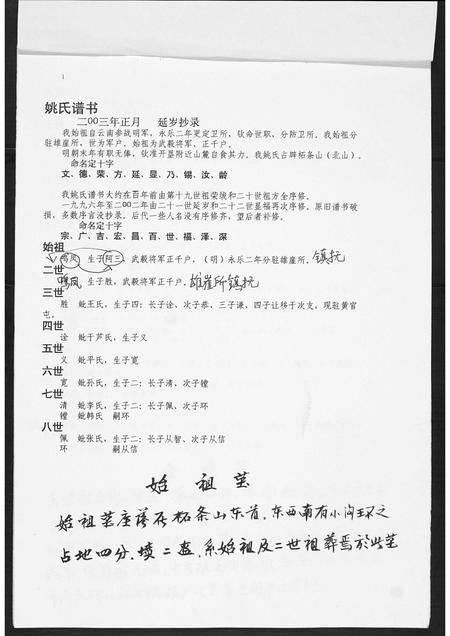 山东姚氏-姚氏谱书.pdf电子版预览图1