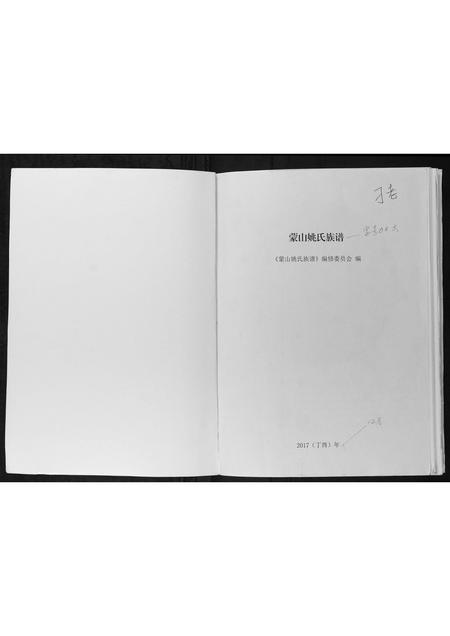 广西姚氏-蒙山姚氏族谱.pdf电子版预览图1