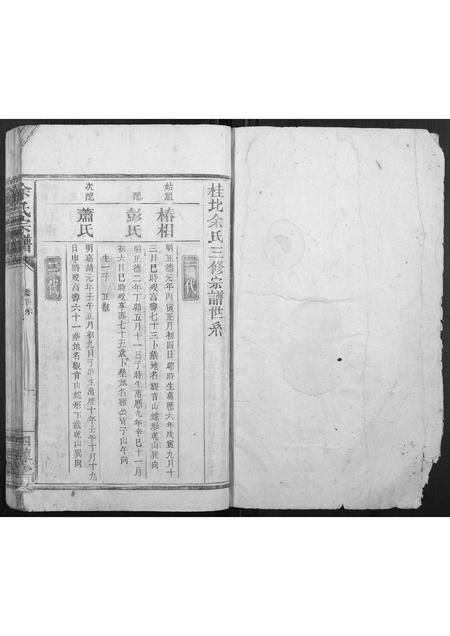 广西余氏-余氏宗谱[不分卷].pdf电子版预览图1