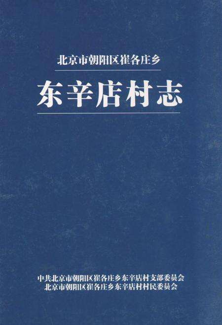 《《北京市朝阳区崔各庄乡东辛店村志》》.pdf电子版_北京市志缩略图