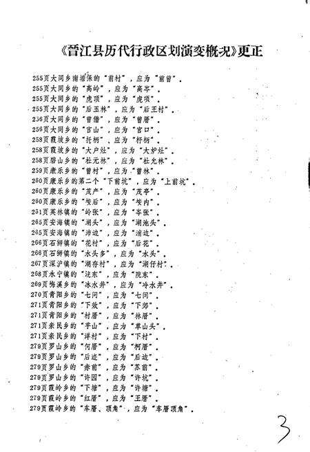 《晋江县地名录》.pdf电子版_福建省志预览图4
