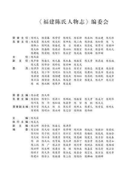 《福建陈氏人物志》.pdf电子版_福建省志预览图4