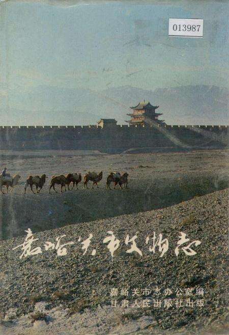 《嘉峪关市文物志》.pdf电子版_甘肃省志缩略图