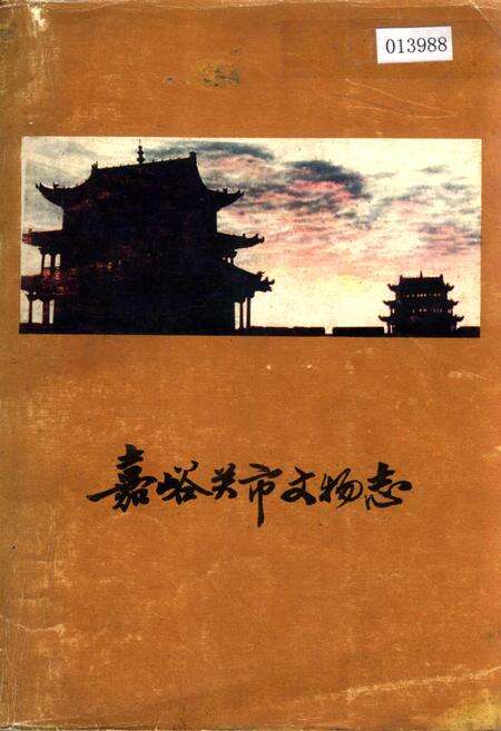 《嘉峪关市文物志》.pdf电子版_甘肃省志缩略图