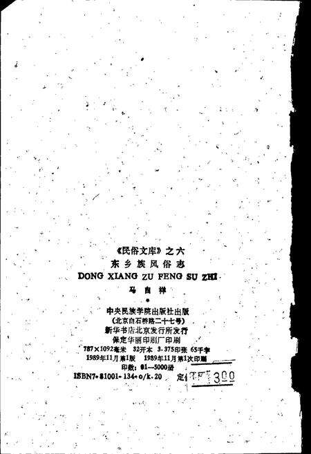 《东乡族风俗志》.pdf电子版_甘肃省志预览图2