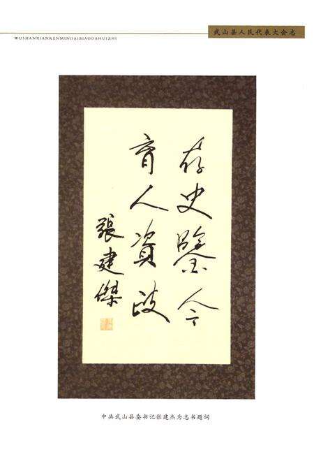 《武山县人民代表大会志》.pdf电子版_甘肃省志预览图3