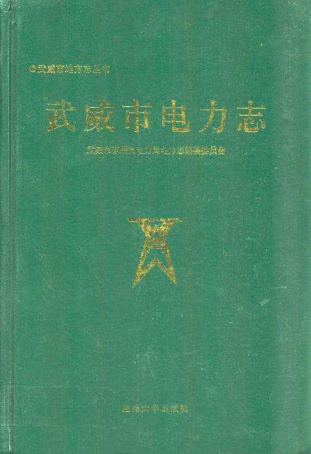 《《威武市电力志》》.pdf电子版_甘肃省志缩略图