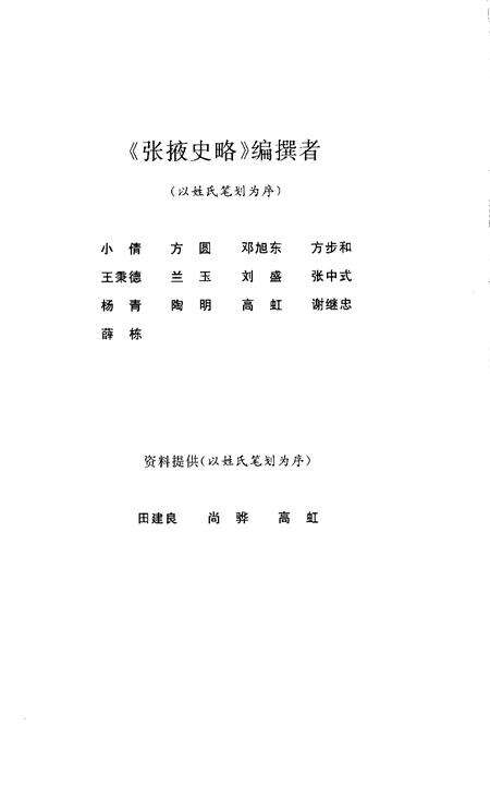 《张掖史略》.pdf电子版_甘肃省志预览图1