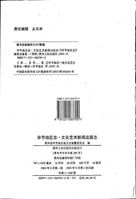 《毕节地区志 文化艺术新闻出版志》.pdf电子版_贵州省志预览图2