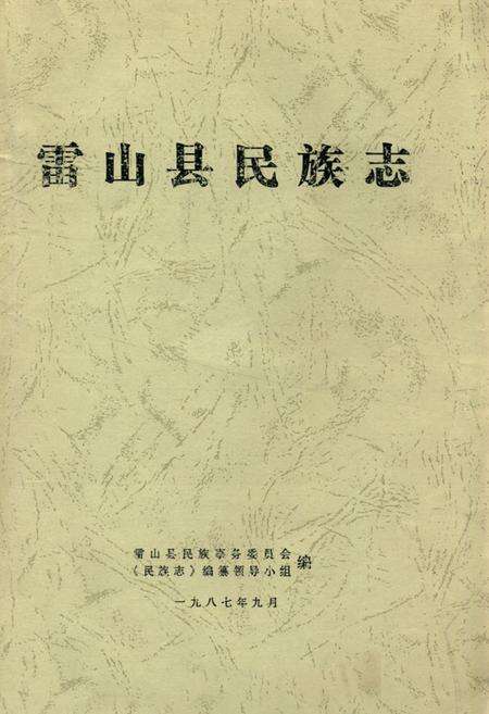 《雷山县民族志》.pdf电子版_贵州省志缩略图