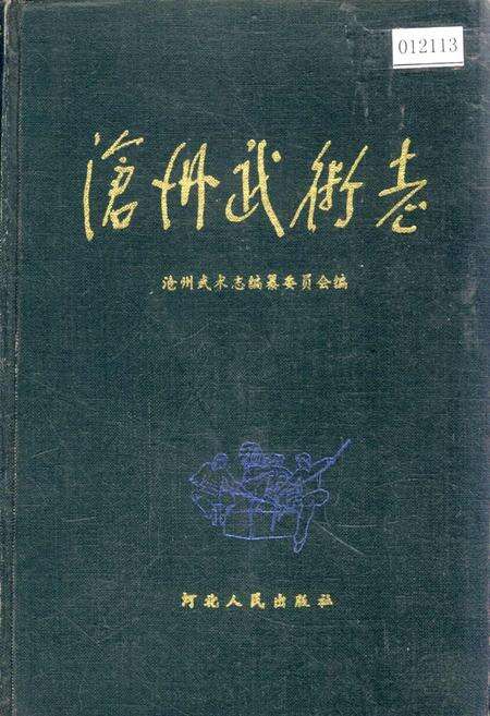 《沧州武术志》.pdf电子版_河北省志缩略图