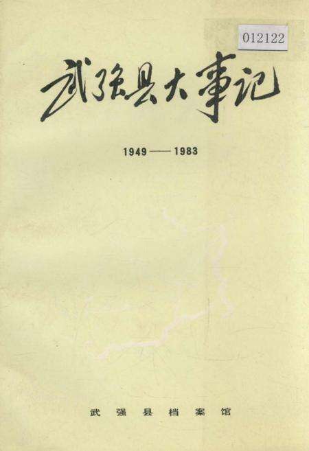 《武强县大事记》.pdf电子版_河北省志缩略图