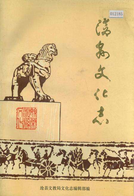 《沧县文化志》.pdf电子版_河北省志缩略图