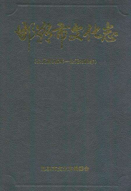 《邯郸市文化志(公元前546年-公元1988年)》.pdf电子版_河北省志缩略图