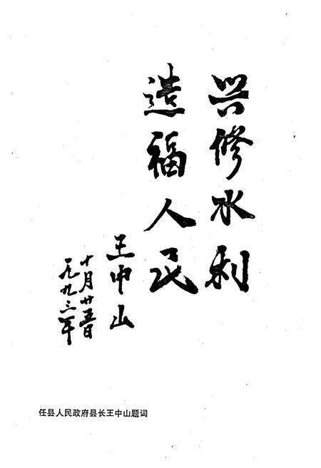 《《任县水利志》》.pdf电子版_河北省志预览图3