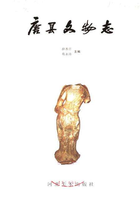 《《唐县文物志》》.pdf电子版_河北省志预览图1