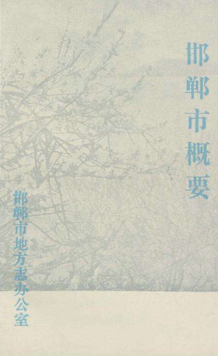 《邯郸市概要》.pdf电子版_河北省志缩略图