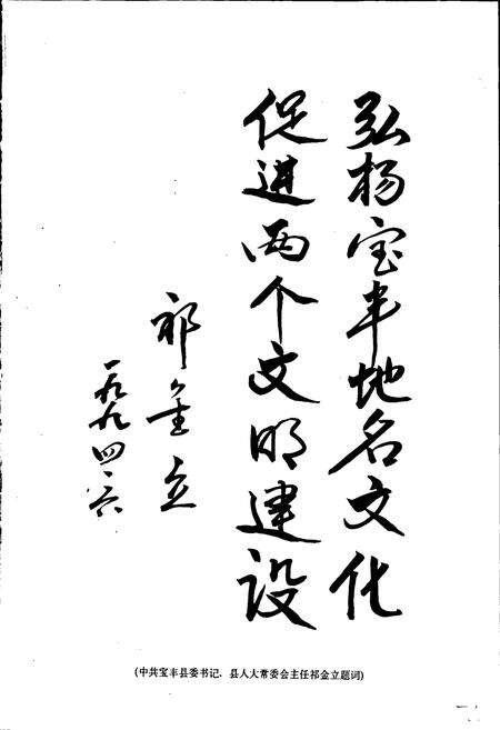 《河南省宝丰县地名志》.pdf电子版_河南省志预览图4