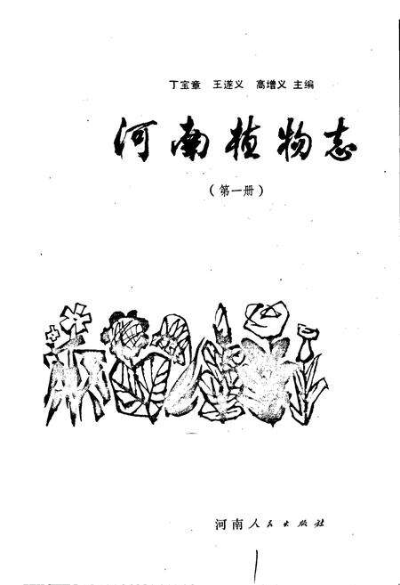 《河南植物志 第一册》.pdf电子版_河南省志预览图1