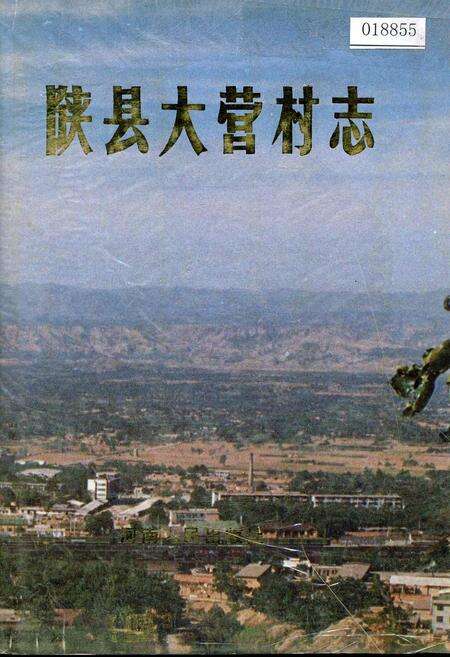 《陕县大营村志》.pdf电子版_河南省志缩略图