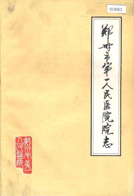 《郑州市第一人民医院院志》.pdf电子版_河南省志缩略图