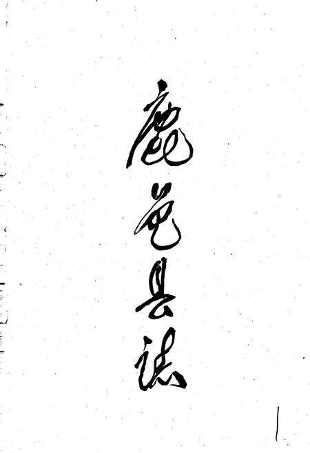《鹿邑县志》.pdf电子版_河南省志预览图1