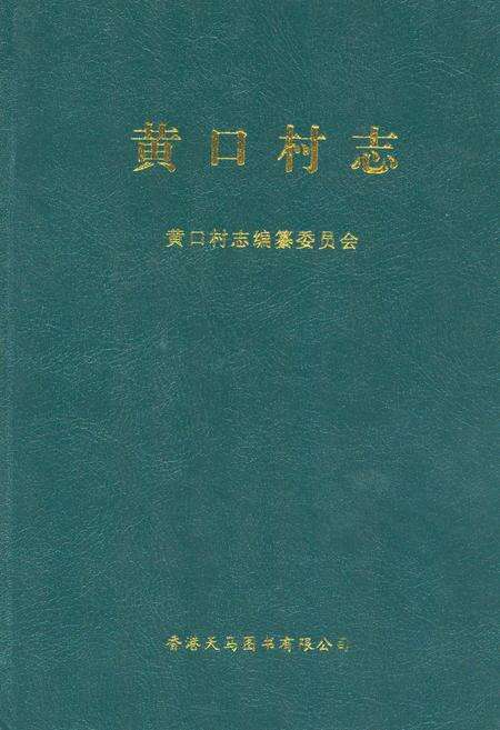 《黄口村志》.pdf电子版_河南省志缩略图