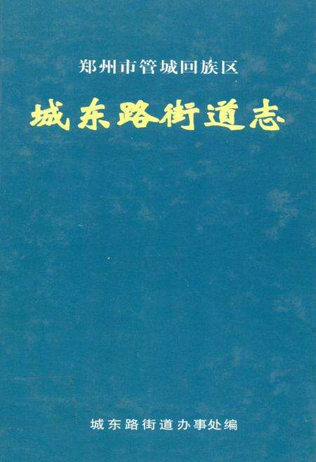 《城东路街道志》.pdf电子版_河南省志缩略图