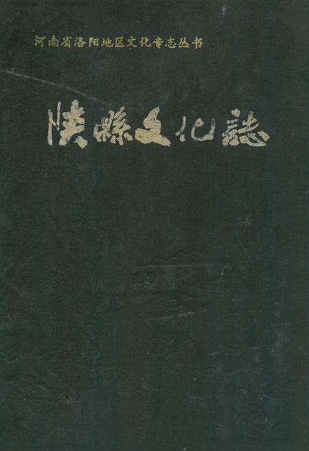 《陕县文化志》.pdf电子版_河南省志缩略图