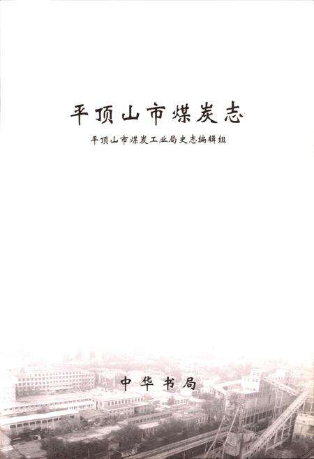《平顶山市煤炭志》.pdf电子版_河南省志预览图1