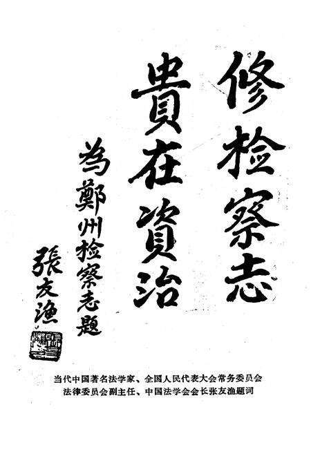 《《郑州检察志(1911-1985)》》.pdf电子版_河南省志预览图5