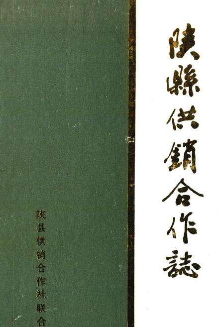 《陕县供销合作》.pdf电子版_河南省志缩略图