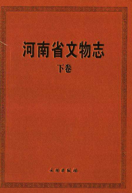 《河南省文物志·下卷》.pdf电子版_河南省志缩略图