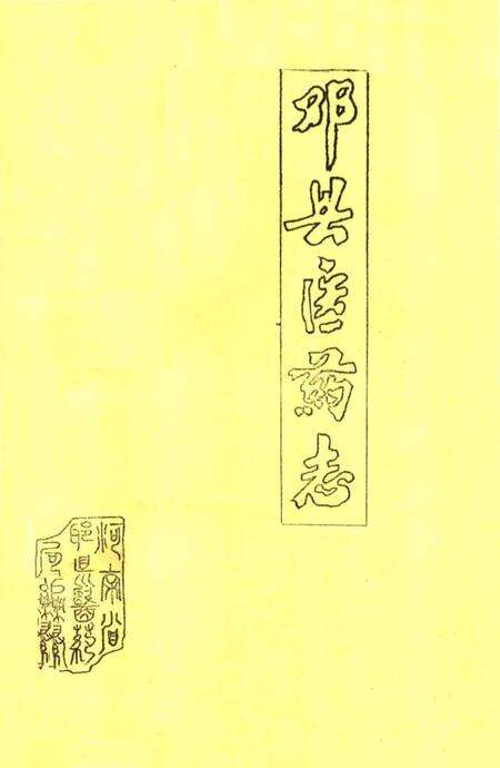 《邓县医药志》.pdf电子版_河南省志缩略图