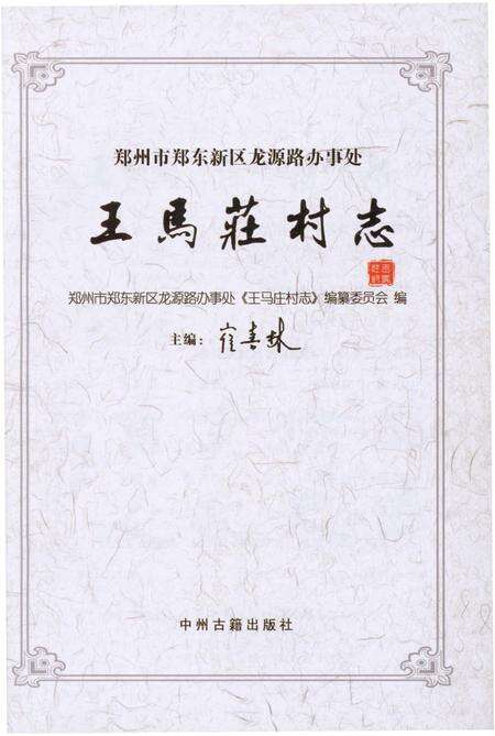 《王马庄村志》.pdf电子版_河南省志预览图1