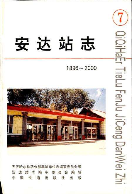 《安达站志7》.pdf电子版_黑龙江省志预览图1