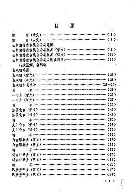 《杜尔伯特蒙古族自治县地名录》.pdf电子版_黑龙江省志预览图2