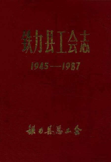 《《铁力县工会志》(1945-1987)》.pdf电子版_黑龙江省志缩略图