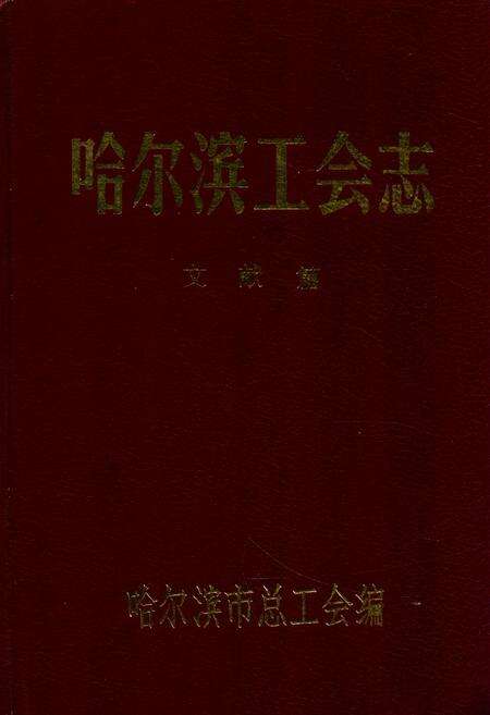 《《哈尔滨工会志》文献篇(1928-1990)》.pdf电子版_黑龙江省志缩略图