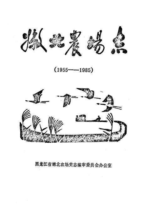 《《嫩北农场志》(1955-1985)》.pdf电子版_黑龙江省志预览图1