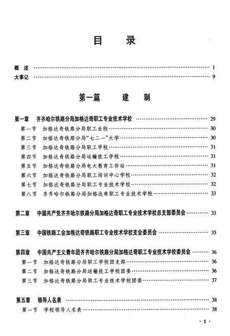 《黑龙江加格达奇职工专业技术学校志》.pdf电子版_黑龙江省志预览图1