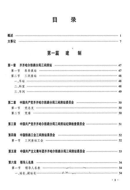 《齐齐哈尔三间房站志》.pdf电子版_黑龙江省志预览图1