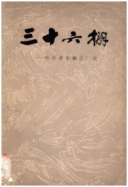 《三十六棚——哈尔滨车辆工厂史》.pdf电子版_黑龙江省志缩略图