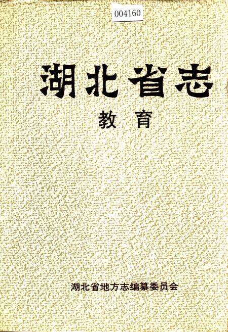 《湖北省志 教育》.pdf电子版_湖北省志缩略图
