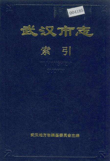 《武汉市志 索引（下）》.pdf电子版_湖北省志缩略图