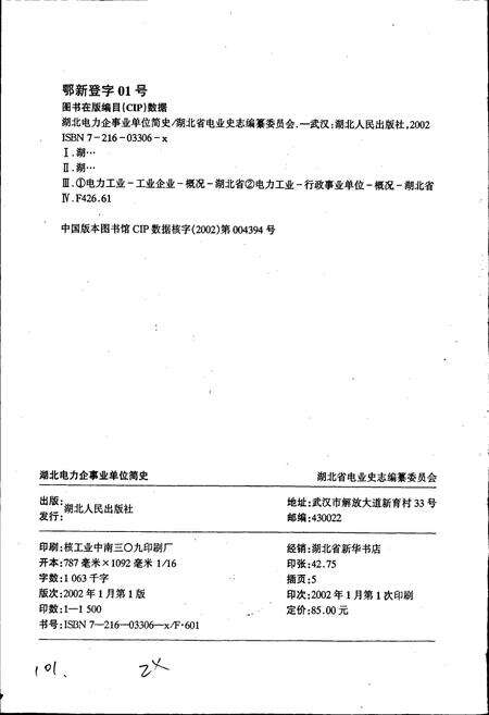 《湖北电力企事业单位简史》.pdf电子版_湖北省志预览图2