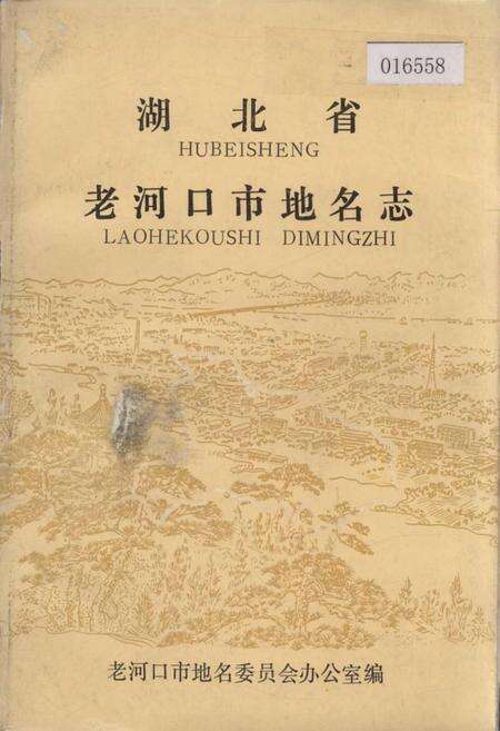 《湖北省老河口市地名志》.pdf电子版_湖北省志缩略图