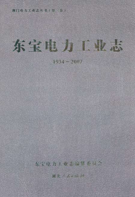 《东宝电力工业志(1934~2007)》.pdf电子版_湖北省志缩略图
