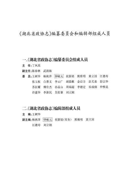 《湖北省政协志(1983.4-2003.1)》.pdf电子版_湖北省志预览图2